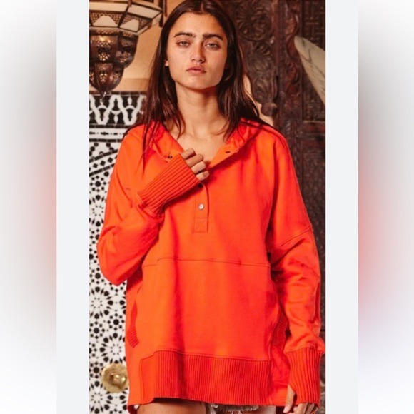 FP Movement by Free People Honey Dove Hoodie in Orange 🍊 - Picture 4 of 10